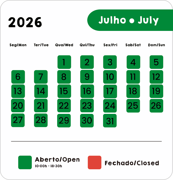 JULHO - 2026